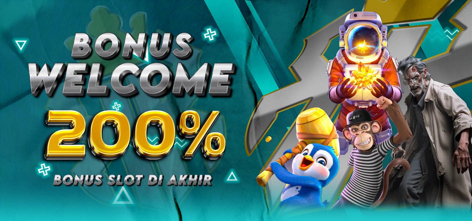 WELCOME BONUS +200%